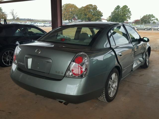 1N4AL11D86N378930 - 2006 NISSAN ALTIMA S GREEN photo 4