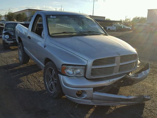 1D7HA16D45J548204 - 2005 DODGE RAM 1500 S SILVER photo 1