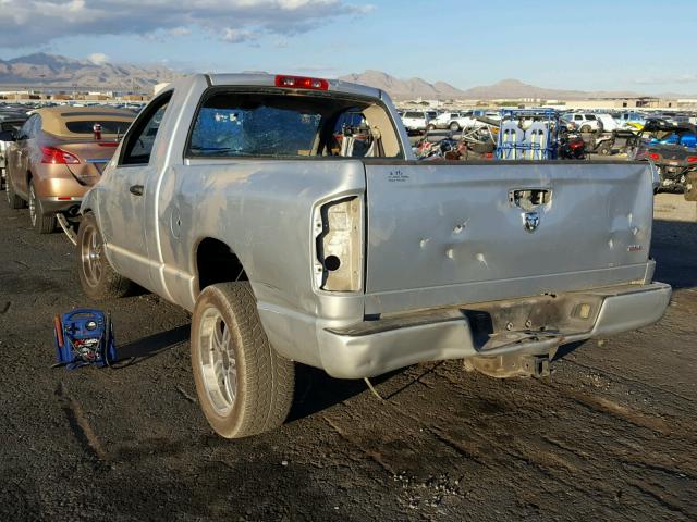 1D7HA16D45J548204 - 2005 DODGE RAM 1500 S SILVER photo 3