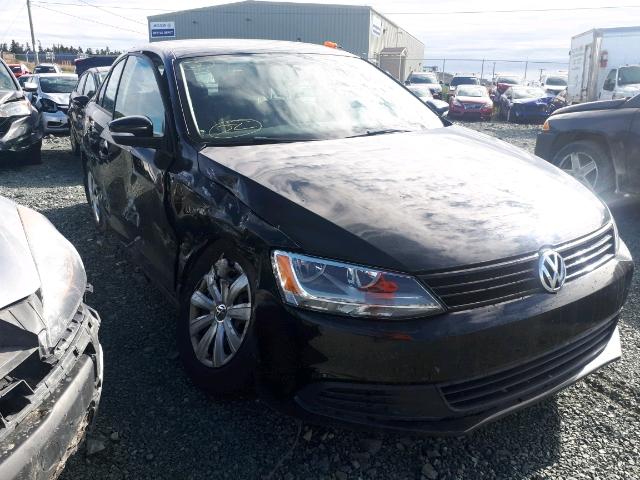 3VW2K7AJXEM421194 - 2014 VOLKSWAGEN JETTA BASE BLACK photo 1