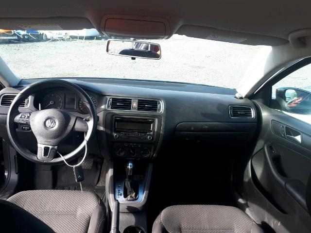 3VW2K7AJXEM421194 - 2014 VOLKSWAGEN JETTA BASE BLACK photo 5