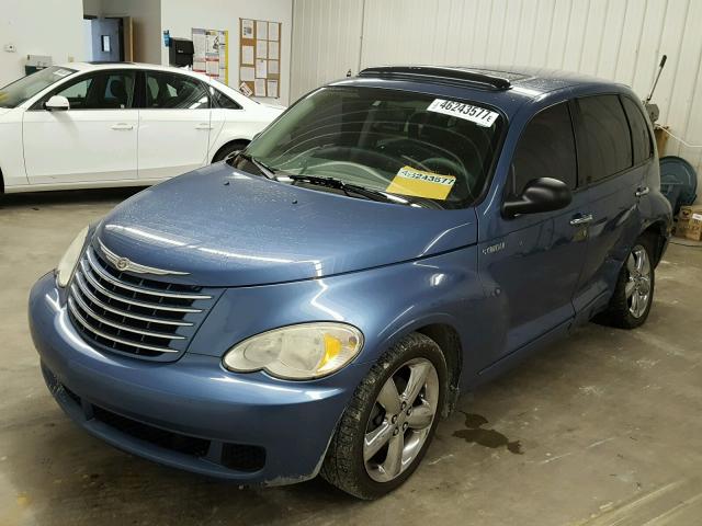 3A4FY58B96T250946 - 2006 CHRYSLER PT CRUISER BLUE photo 2