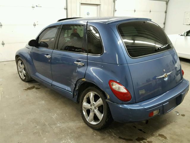 3A4FY58B96T250946 - 2006 CHRYSLER PT CRUISER BLUE photo 3