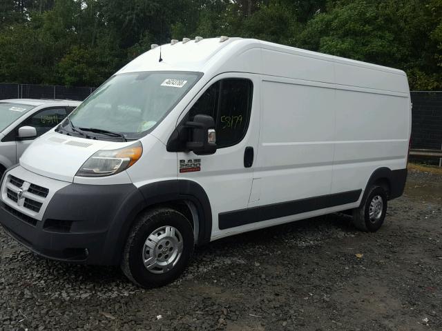 3C6TRVDG2EE103787 - 2014 RAM PROMASTER 白色 照片 2