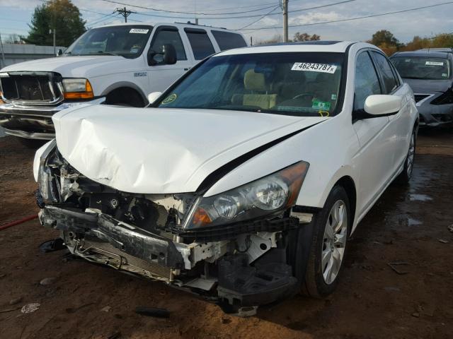 1HGCP2F79AA081098 - 2010 HONDA ACCORD EX WHITE photo 2