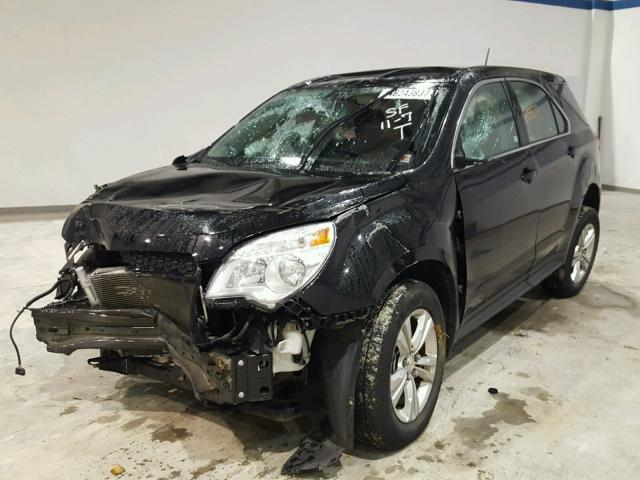 2GNALAEK4E6141428 - 2014 CHEVROLET EQUINOX LS BLACK photo 2