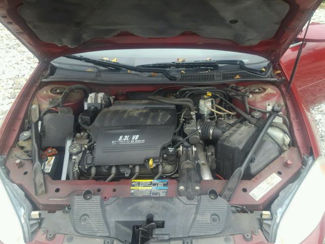 2G1WD58C069320792 - 2006 CHEVROLET IMPALA SUP ბურგუნდია ფოტო 7
