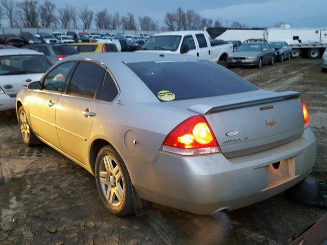 2G1WC581669293955 - 2006 CHEVROLET IMPALA LT SILVER photo 3