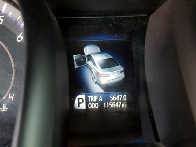 4T1BK1EB7GU206188 - 2016 TOYOTA AVALON XLE SILVER photo 8