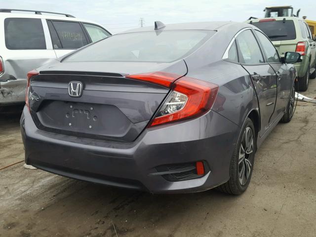 19XFC1F71GE034252 - 2016 HONDA CIVIC EXL GRAY photo 4