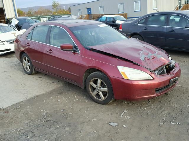 1HGCM56693A090503 - 2003 HONDA ACCORD EX RED photo 1