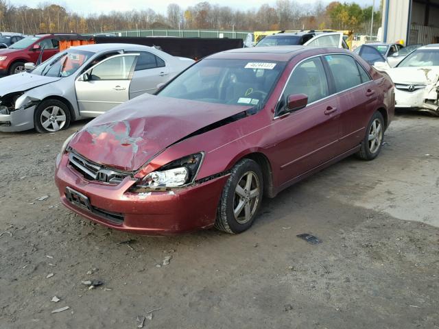 1HGCM56693A090503 - 2003 HONDA ACCORD EX 红色 照片 2