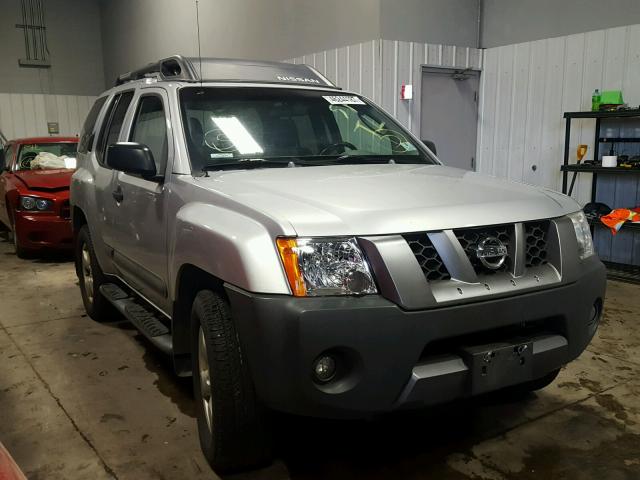 5N1AN08W35C618140 - 2005 NISSAN XTERRA OFF SILVER photo 1