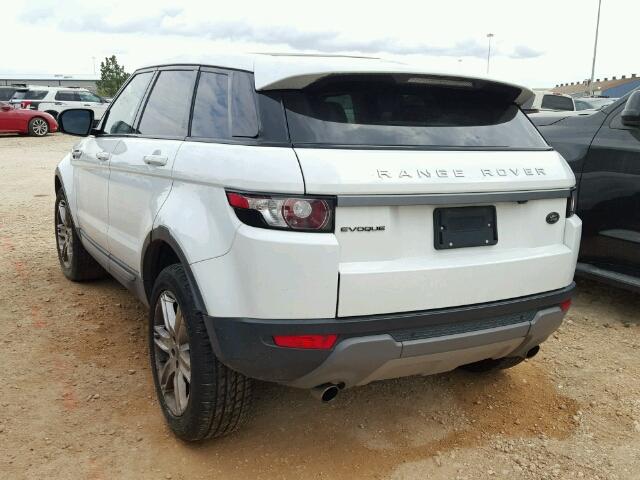 SALVP2BG9DH760080 - 2013 LAND ROVER RANGE ROVE WHITE photo 3