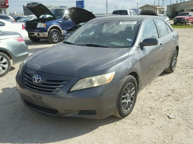 4T1BE46K57U552327 - 2007 TOYOTA CAMRY NEW CHARCOAL photo 2