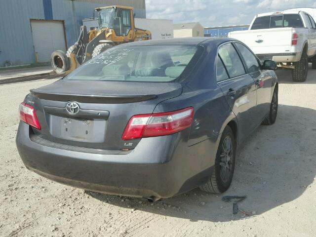 4T1BE46K57U552327 - 2007 TOYOTA CAMRY NEW CHARCOAL photo 4