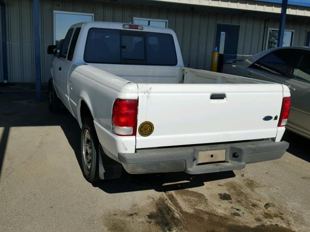 1FTYR14VXYPB17530 - 2000 FORD RANGER SUP WHITE photo 3