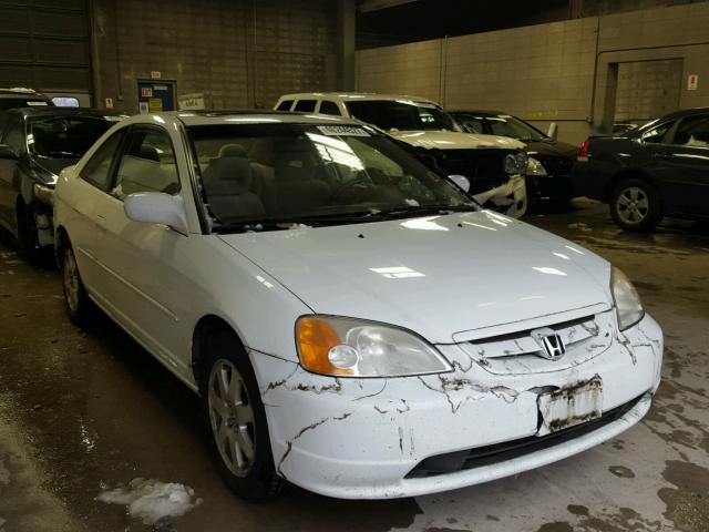 1HGEM22953L030486 - 2003 HONDA CIVIC EX WHITE photo 1