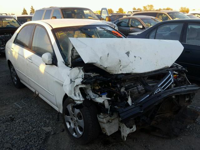 KNAFE222795657994 - 2009 KIA SPECTRA EX WHITE photo 1