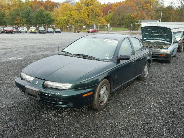 1G8ZK5274TZ162233 - 1996 SATURN SL2 GREEN photo 2