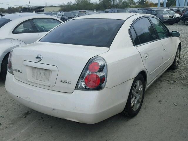 1N4AL11D15C322080 - 2005 NISSAN ALTIMA WHITE photo 4