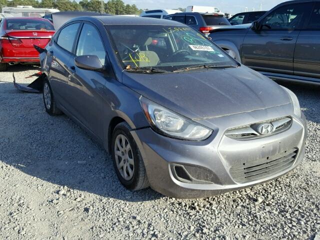 KMHCT4AE0EU655311 - 2014 HYUNDAI ACCENT GLS BLUE photo 1