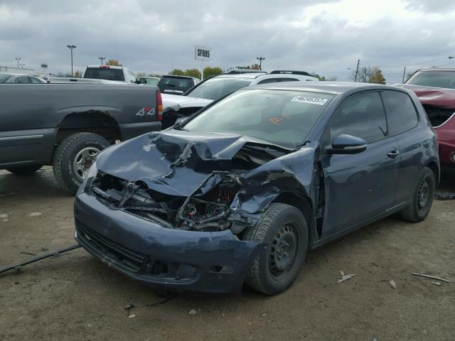 WVWAB7AJ7DW079703 - 2013 VOLKSWAGEN GOLF 蓝色 照片 2