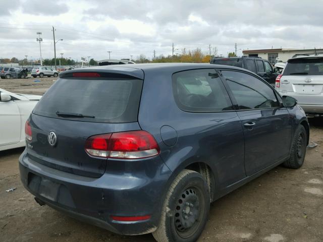 WVWAB7AJ7DW079703 - 2013 VOLKSWAGEN GOLF 蓝色 照片 4