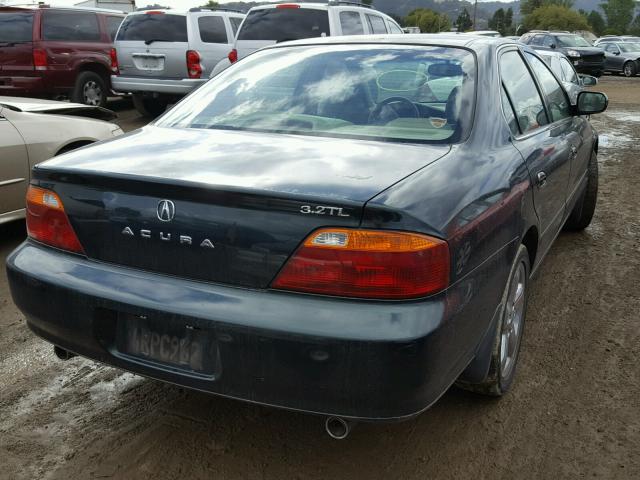 19UUA56691A031204 - 2001 ACURA 3.2TL GREEN photo 4