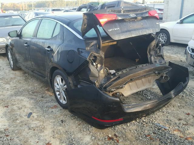 5XXGM4A72DG137158 - 2013 KIA OPTIMA LX BLACK photo 3