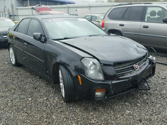 1G6DP577160205142 - 2006 CADILLAC CTS HI FEA BLACK photo 1