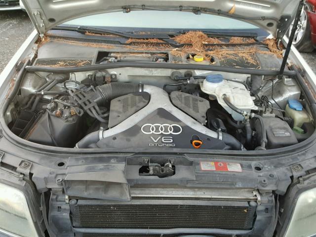 WA1YD54B12N129610 - 2002 AUDI ALLROAD GRAY photo 7