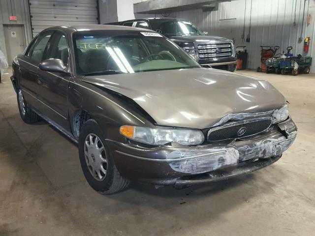 2G4WS52J821141943 - 2002 BUICK CENTURY CU BROWN photo 1