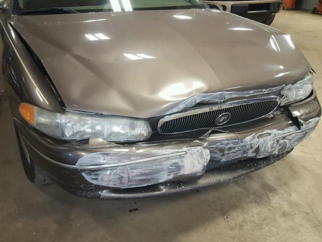 2G4WS52J821141943 - 2002 BUICK CENTURY CU BROWN photo 10