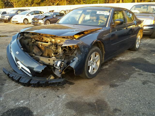 2B3KA43G97H893024 - 2007 DODGE CHARGER SE GRAY photo 2