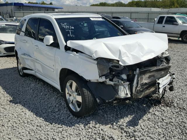 2CNDL937186280239 - 2008 CHEVROLET EQUINOX SP WHITE photo 1