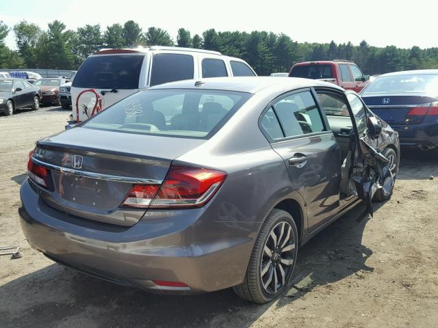19XFB2F98EE232026 - 2014 HONDA CIVIC EXL Boz foto 4