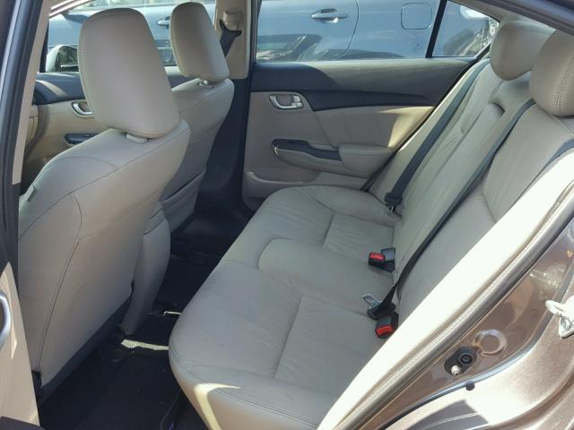 19XFB2F98EE232026 - 2014 HONDA CIVIC EXL Boz foto 6