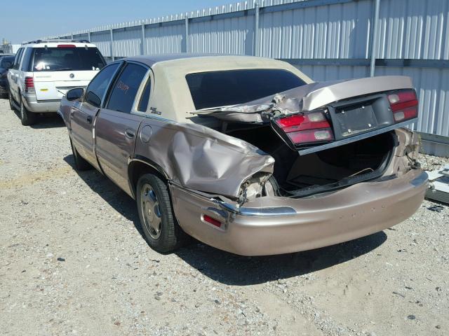 1G4CW52K2X4626445 - 1999 BUICK PARK AVENU TAN photo 3