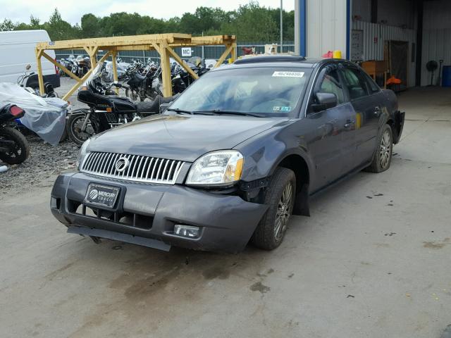 1MEHM43155G606801 - 2005 MERCURY MONTEGO PR GRAY photo 2