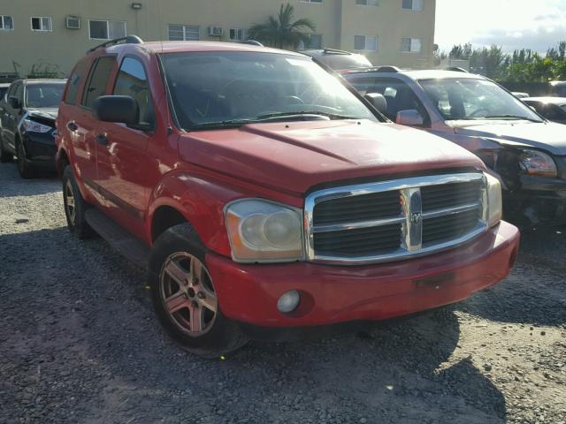 1D4HD48D74F121605 - 2004 DODGE DURANGO SL RED photo 1