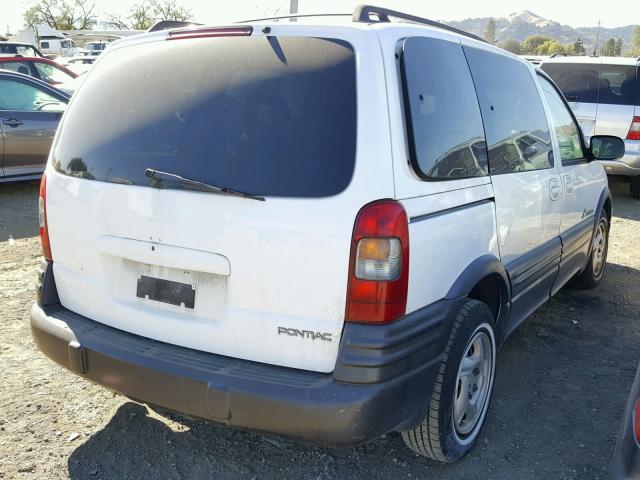 1GMDU03E12D302384 - 2002 PONTIAC MONTANA WHITE photo 4