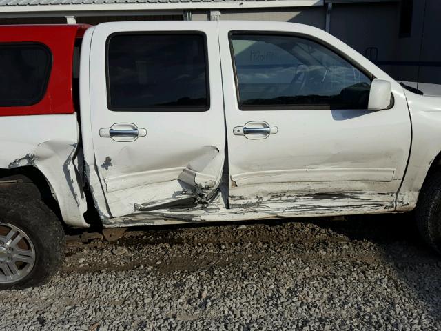 1GCJTCDE4A8139862 - 2010 CHEVROLET COLORADO L WHITE photo 9