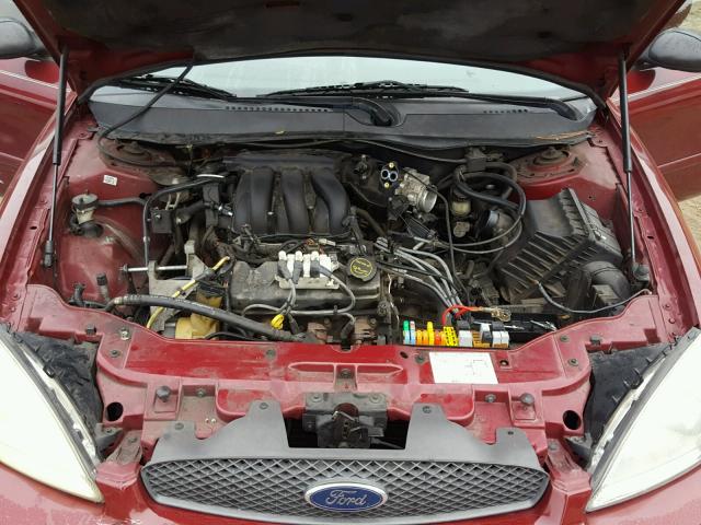 1FAFP56U75A249318 - 2005 FORD TAURUS SEL BURGUNDY photo 7