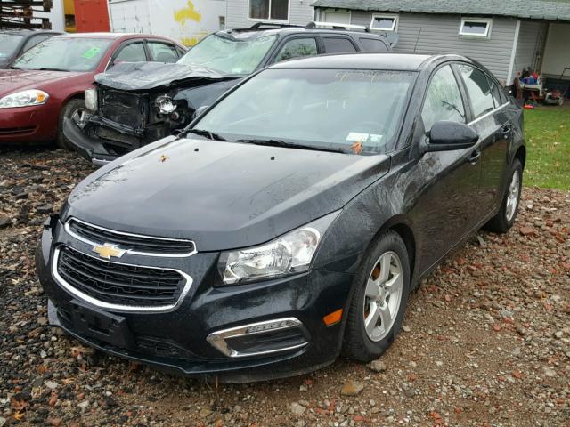 1G1PE5SB5G7225360 - 2016 CHEVROLET CRUZE LIMI BLACK photo 2