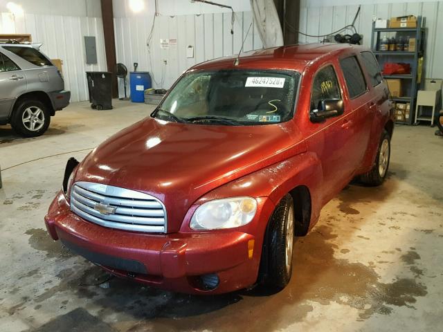 3GNDA13D38S590905 - 2008 CHEVROLET HHR LS RED photo 2