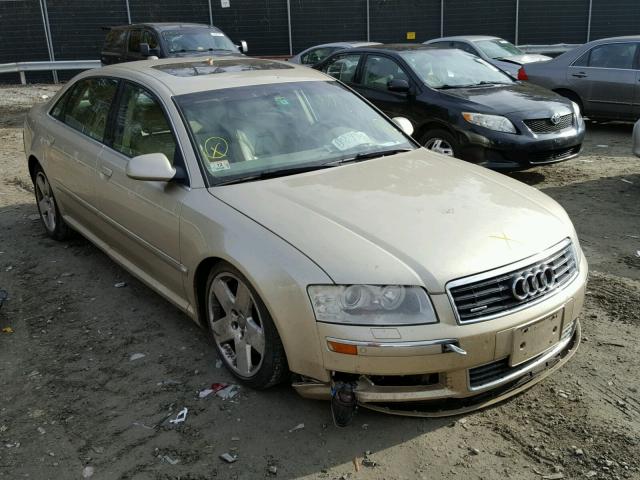 WAUML44E64N016554 - 2004 AUDI A8 L QUATT GOLD photo 1