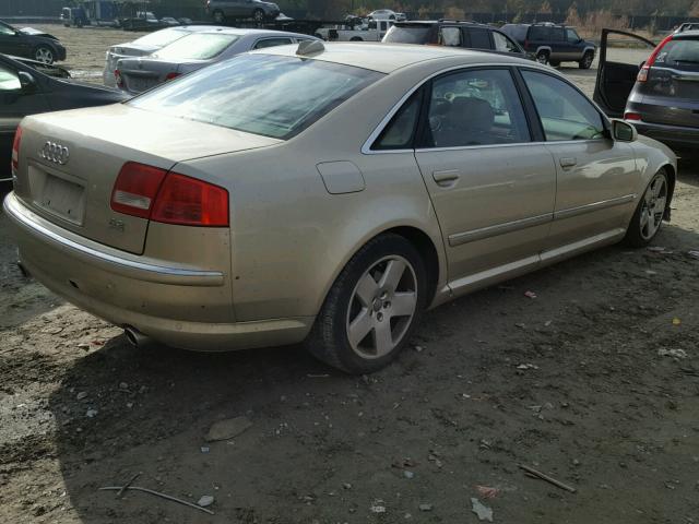 WAUML44E64N016554 - 2004 AUDI A8 L QUATT GOLD photo 4