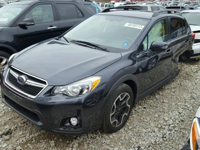 JF2GPAKCXGH318244 - 2016 SUBARU CROSSTREK BLACK photo 2