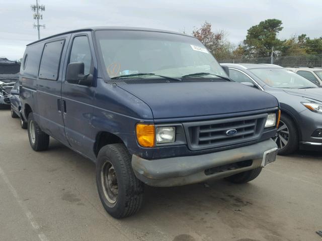 1FTNE24W06HA28103 - 2006 FORD ECONOLINE BLUE photo 1